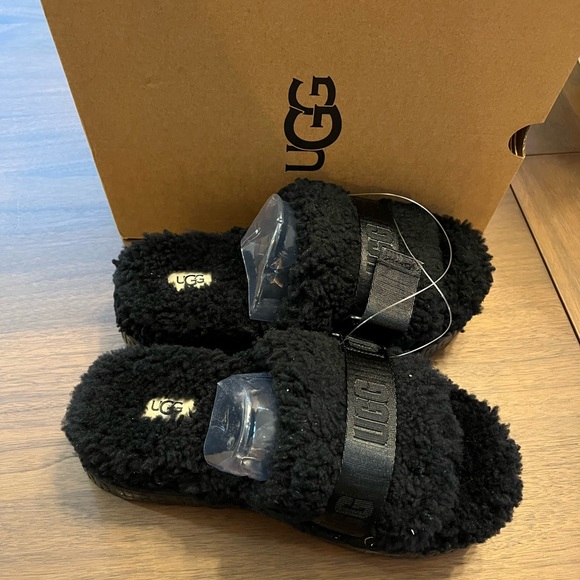 New UGG Ladies Oh Fluffita Slipper - Picture 11 of 12